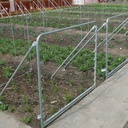 Stützen für Schnittblumen-Drathgeflechte als Zwischenstütze