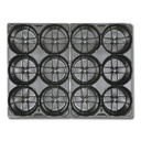 Tragepackung 12 (2x6) Mulden, Topfmass 10.5 cm, ohne Tragegriff