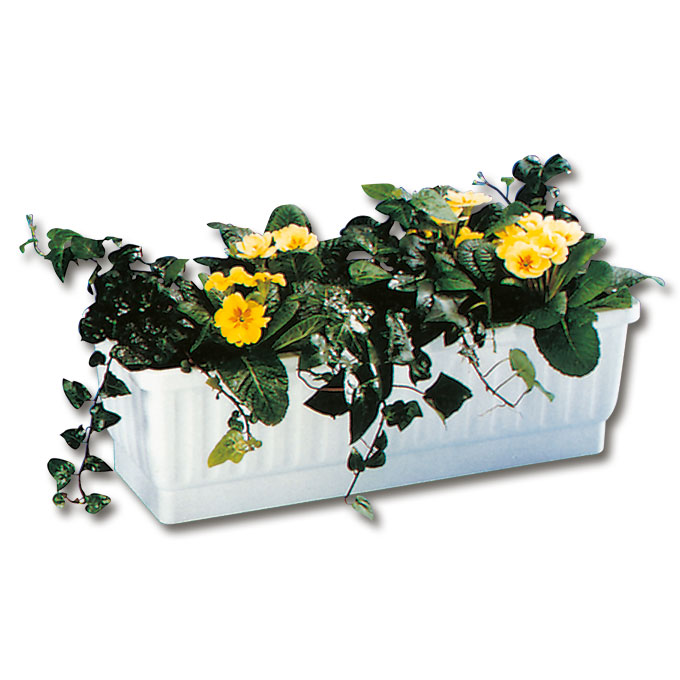 Blumenkasten VENEZIA braun 80 cm, inkl. Wasserstandsanzeiger