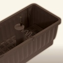 Blumenkasten VENEZIA weiss 100 cm, inkl. Wasserstandsanzeiger