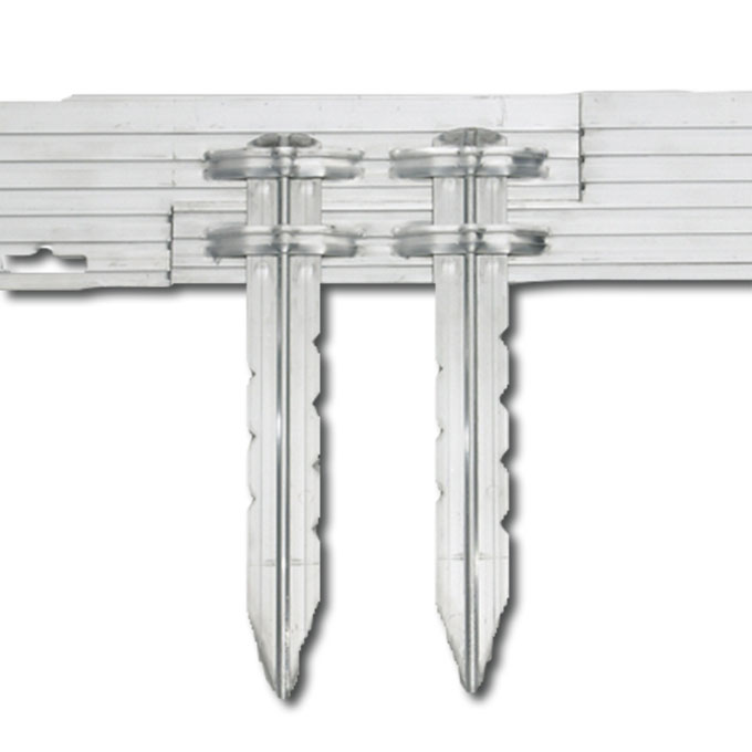 Erdspiess Aluminium silber