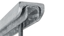 Klemmschiene U-Eisen verzinkt 74 cm