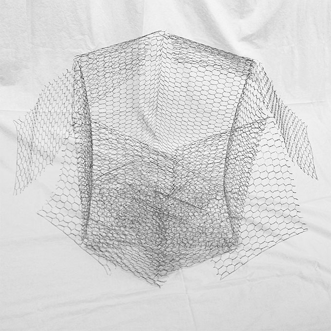 Wühlmauskorb verzinkt 50x50 cm 