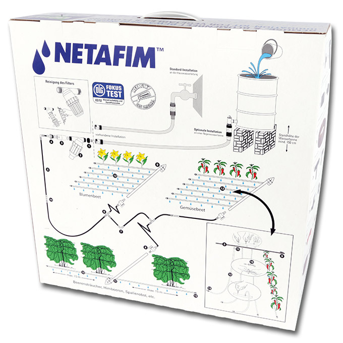150.560_Kleingarten Bewässerungskit NETAFIM