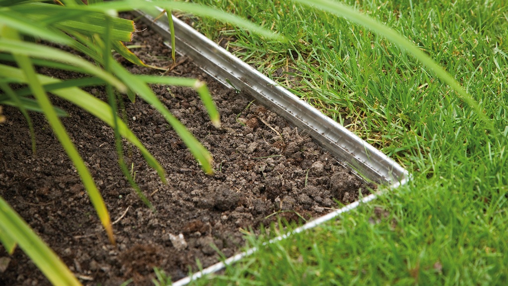 Randbegrenzung Aluminium silber 3.2 mm x 10.2 cm