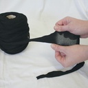Textil-Bindeschnur schwarz, Spule à 1 kg