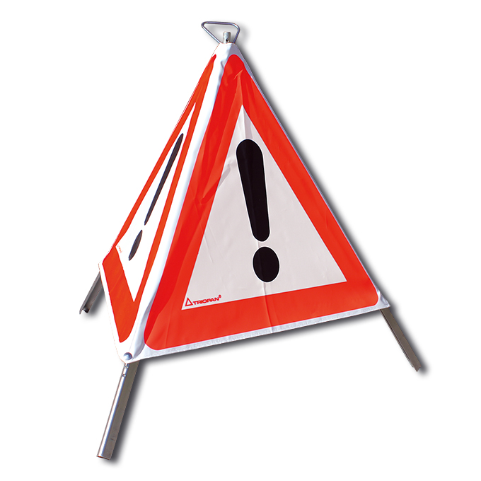 Signal pliants Triopan autres dangers 1.30, qualité normale, grandeur 60 cm