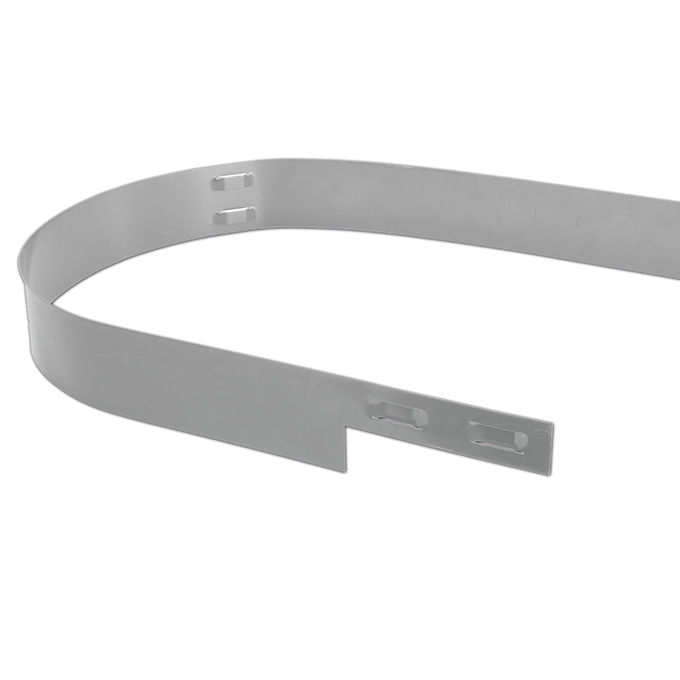 Randbegrenzung Edelstahl 2 mm x 10.2 cm