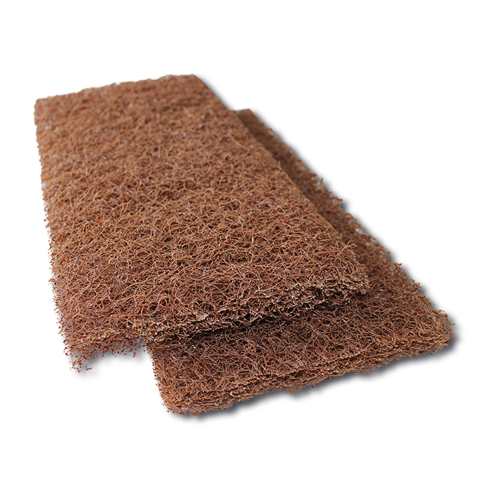 Scheurpad 115 x 255 x 25 mm braun, 10 Stück