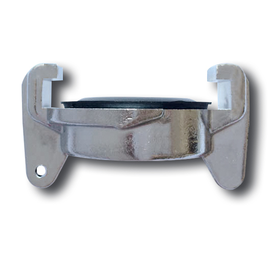 Bouchon de fermeture, en laiton chromé