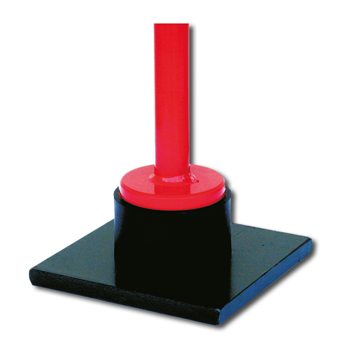 Handstampfer stossgedämpft, Fuss 18x18 cm, Gewicht 7.2 kg