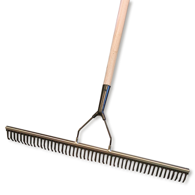Râteau de caoutchouc 49 dents, largeur 75 cm