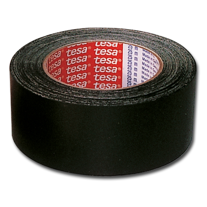Klebeband TESA schwarz 25 m x 50 mm
