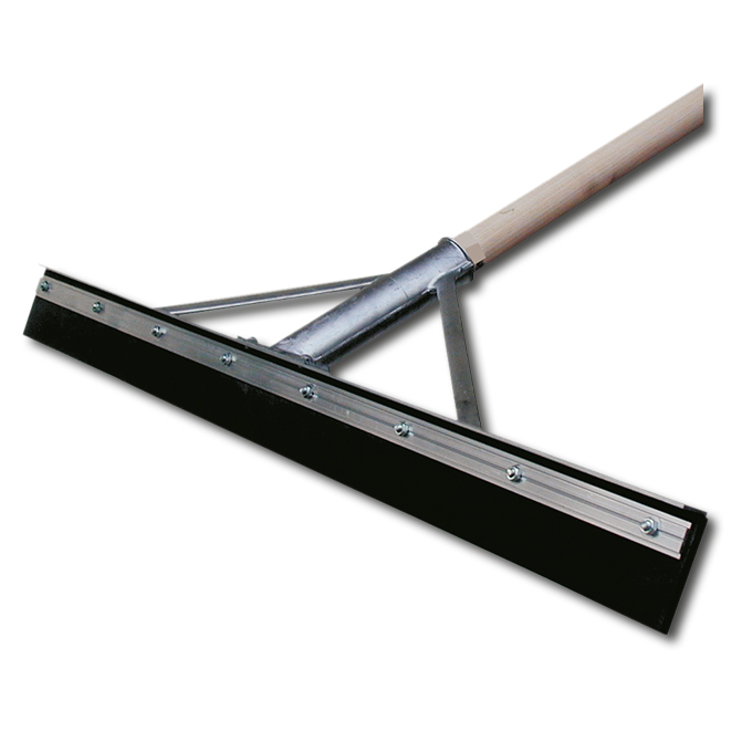 Gummischieber 100 cm breit, mit Stiel 170 cm
