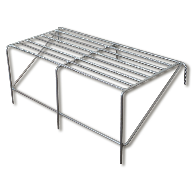 Coup de pied pour talus double