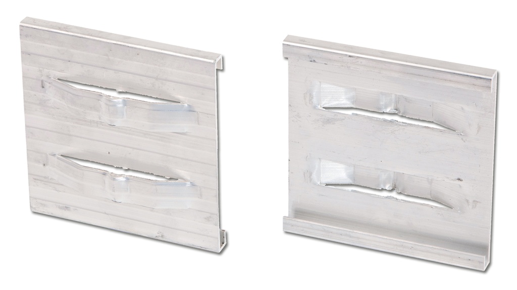 Clip aluminium argentin 10.2 cm