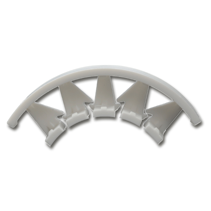 Triebbügel 6 mm transparent, kurz und breit, 17'000 Stück