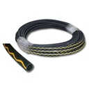 Tuyau en caoutchouc SERPENT D'OR 16 x 3.5 mm, rouleau de 40 m