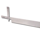 Bordure aluminium argentine 3.2 mm x 10.2 cm