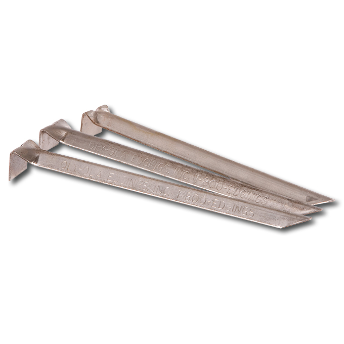 Erdspiess Stahl verzinkt 23 cm zu Randbegrenzung MDPE