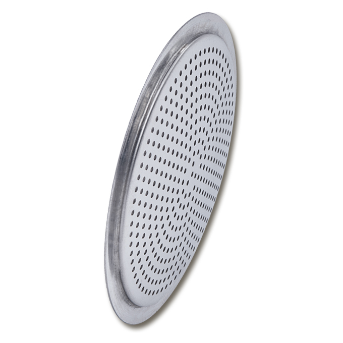 Platine ø 50 mm avec trous 1.0 mm