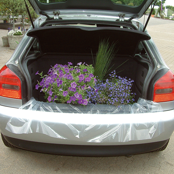 Kofferraum-Schutzfolie transparent 100x150 cm
