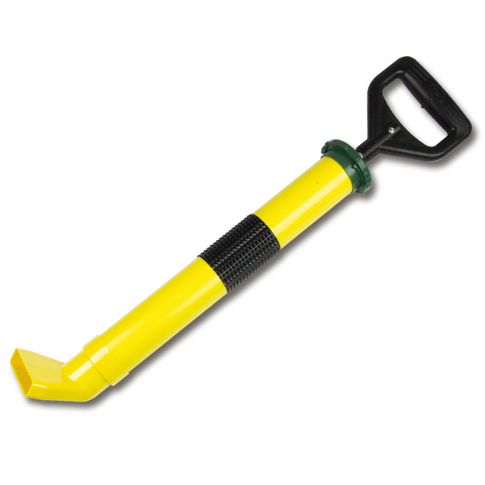 Handmörtelpumpe mit Winkel 30° und Schlitz 18 mm