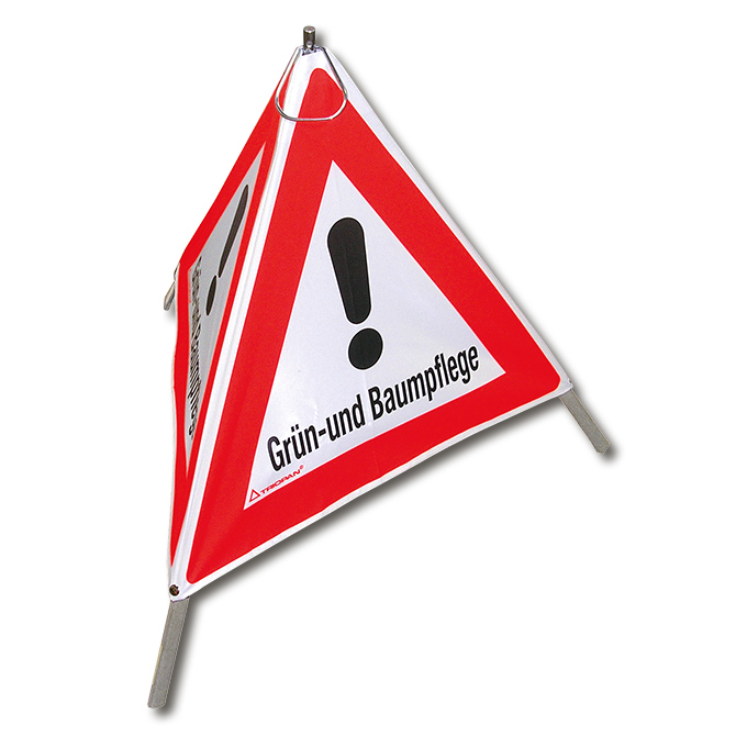 Signal pliable TRIOPAN, signal 1.30 «Grün- und Baumpflege», qualité normale, grandeur 90 cm