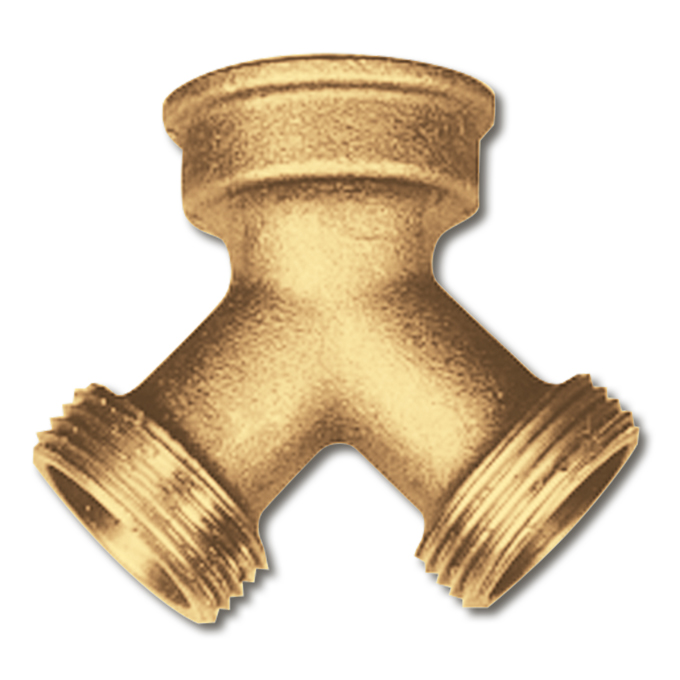 Abzweigstück ¾" und 2 x Aussengewinde ¾"