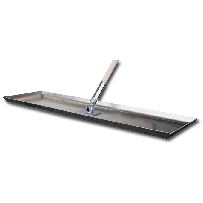 Betonschieber, Grösse 98 x 30 cm, mit Stiel 220 cm
