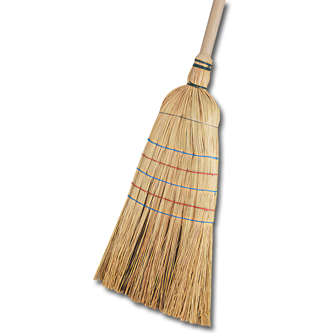 Reisbesen ROBUSTICA, 5-Band, mit Stiel