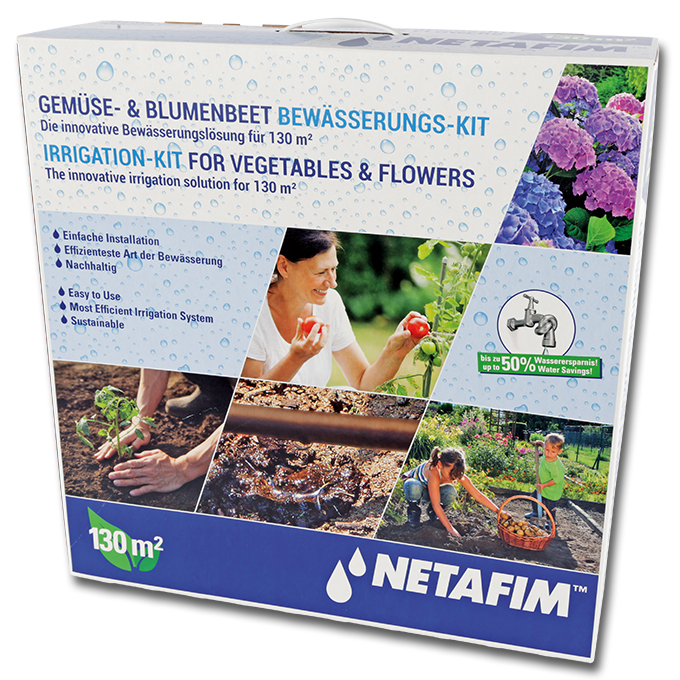 Kit d'arrosage pour petits jardins NETAFIM
