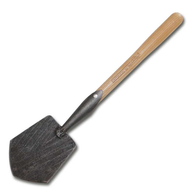 Handspaten, Eschen-Knopf-Stiel 45 cm