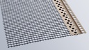 Randabschlussprofil steinfix® netz graubeige, Länge 200 cm, Steghöhe 10 mm