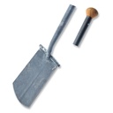 Bêche kraft KRUMPHOLZ, ronde, grandeur de la lame 29x16 cm