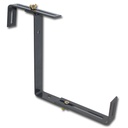 Support pour jardinières anthracite réglable 2 fois