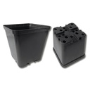 Kakteen-Container schwarz 14 x 14 x 14 cm, 240 Stück