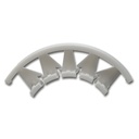 Triebbügel 6 mm weiss, flexibel kurz, Beutel à 500 Stück