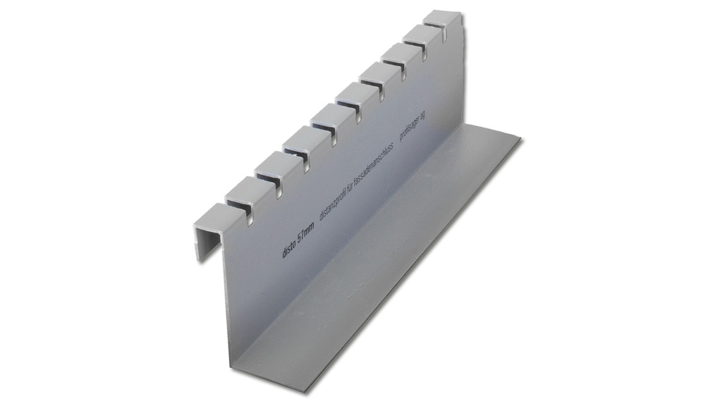 Distanzprofil disto®, Länge 200 cm, Höhe 57 mm