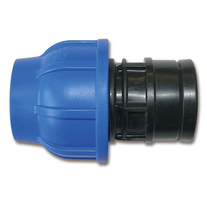 Klemmverschraubung gerade mit Innengewinde 32 mm x ¾"