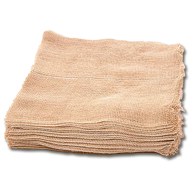 Jutegewebe spezial, Flecken 160x160 cm, Pack à 50 Stk.