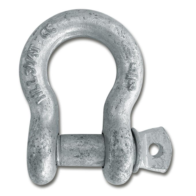 Manille soudée, WLL 3250 kg