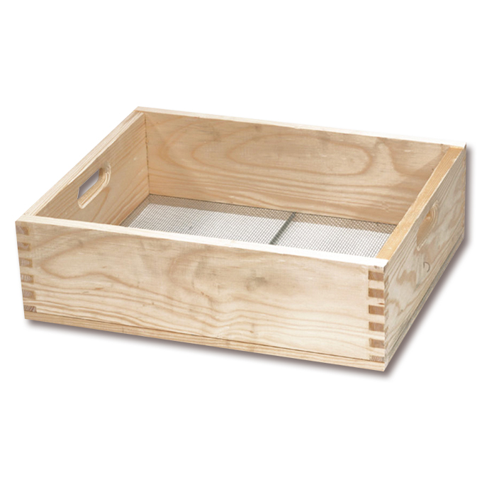 Tamis carré, mailles de 3 mm