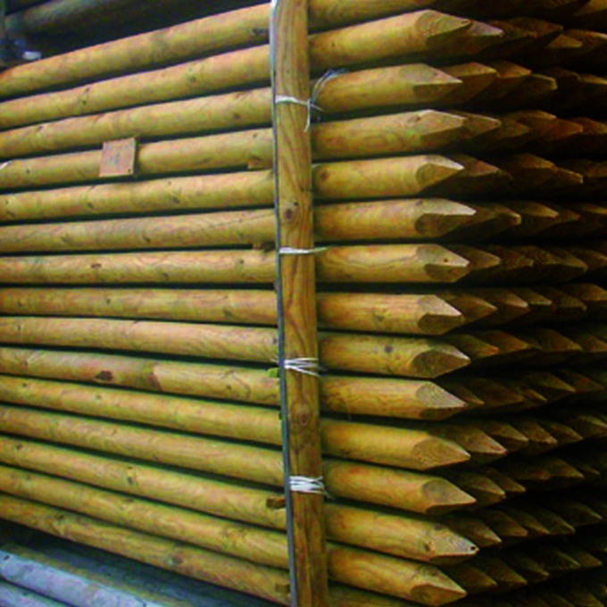 Échalas Ø 70 mm, longueur 250 cm