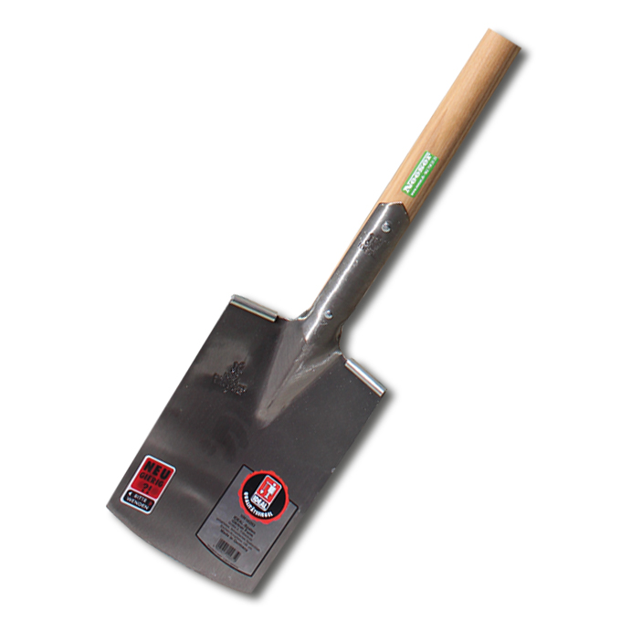Bêche pour jardinier IDEAL, lame 28.5x18.5/18 cm