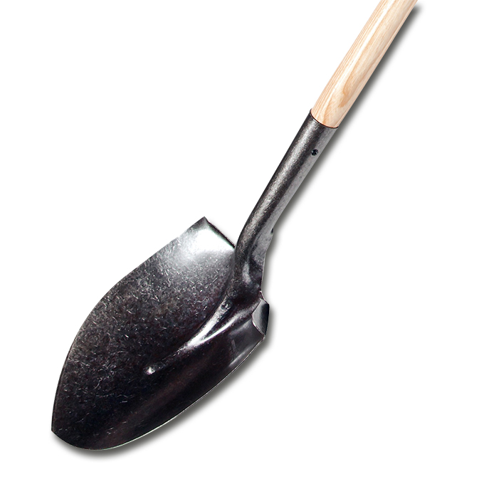 Spatenschaufel, Blattgrösse 28 x 21 cm