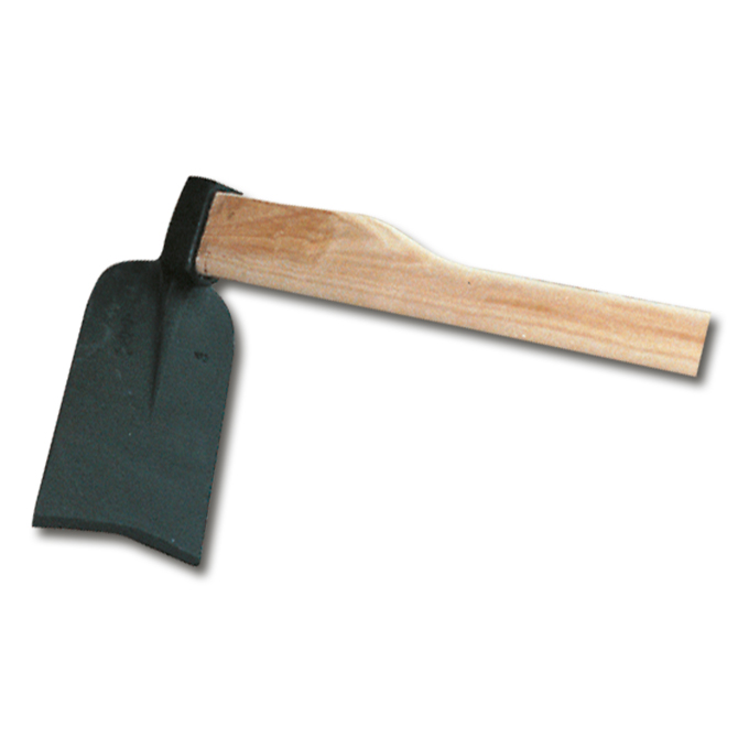 Piochard, grandeur de la lame environ 22 x 14 cm