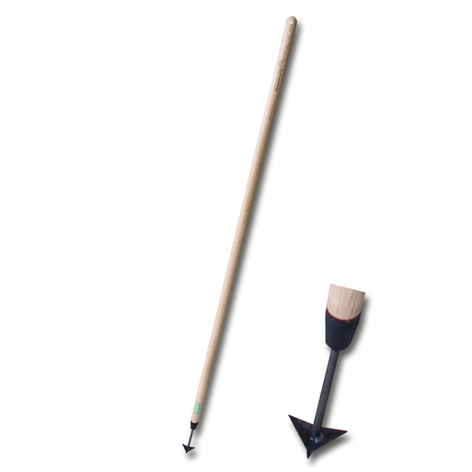 Grattoir triangulaire, avec manche 135 cm