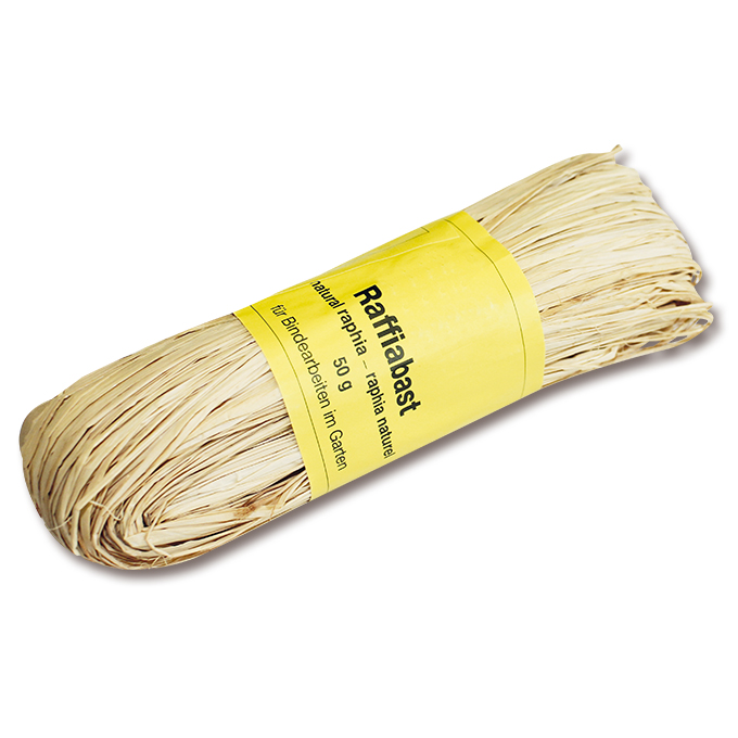 Raphia, couleur nature, botte à 50 g
