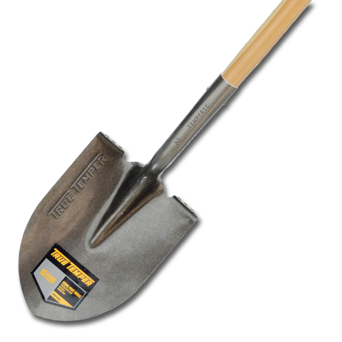 Wurfschaufel TRUE TEMPER YELLOW, Blatt 29x22.5 cm